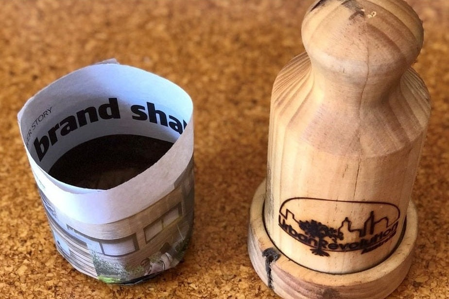 Step-by-step How To Make Biodegradable Seedling Pots - Urban Revolution