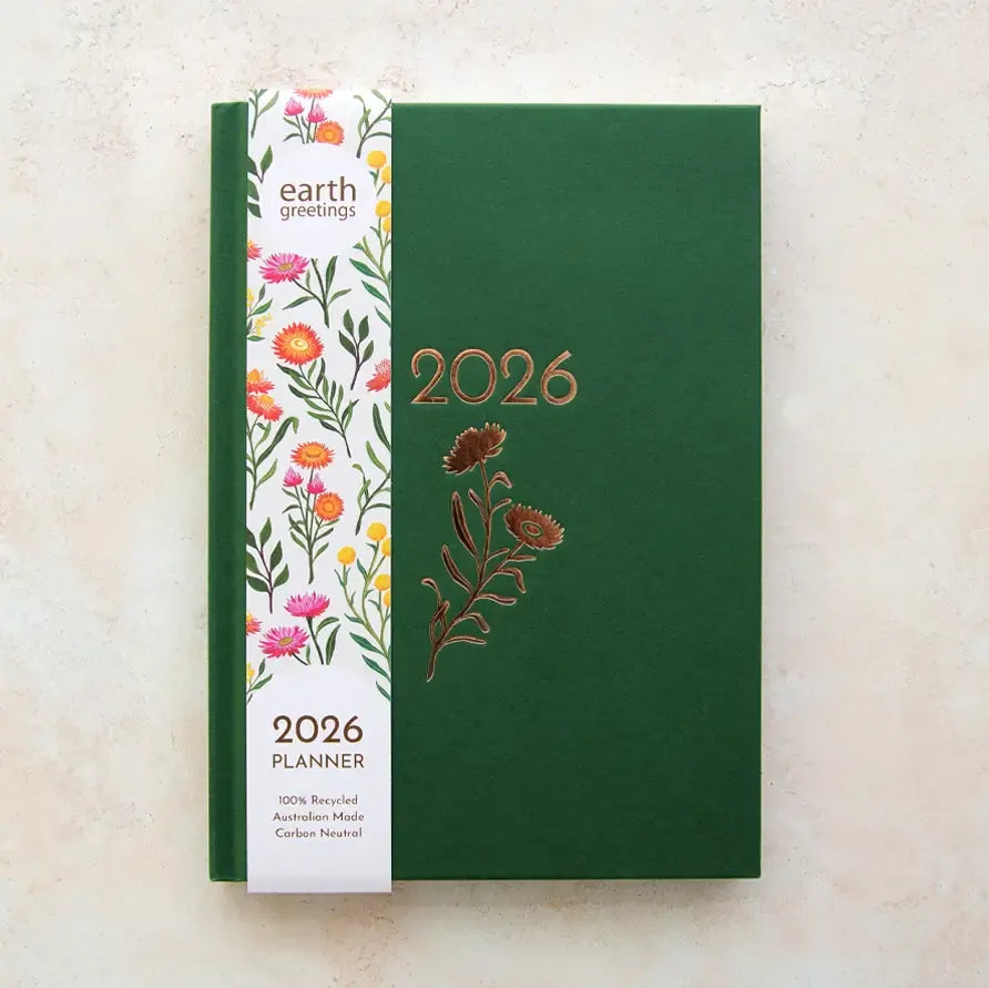 Earth Greetings 2026 Diary Planner - 
Forest Cover