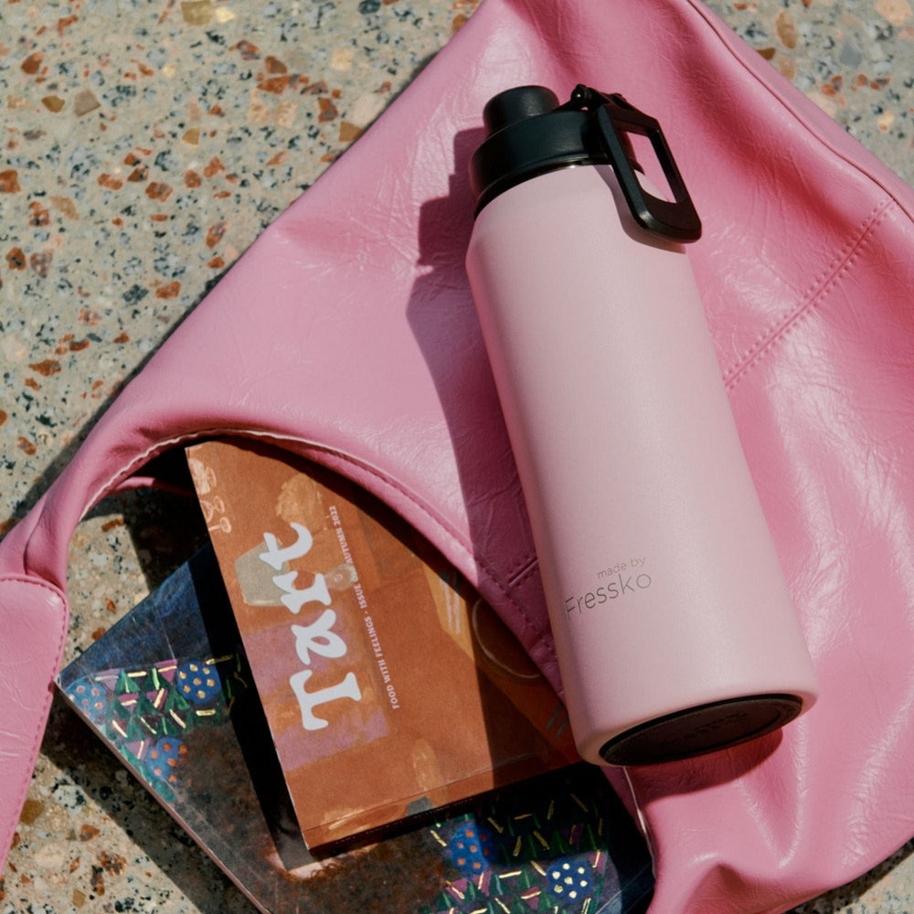 Fressko "Core" 1L Insulated Stainless Steel Drink Bottle with Sports Lid