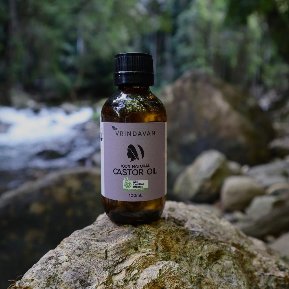 Vrindavan 100% Organic Castor Oil - 200ml