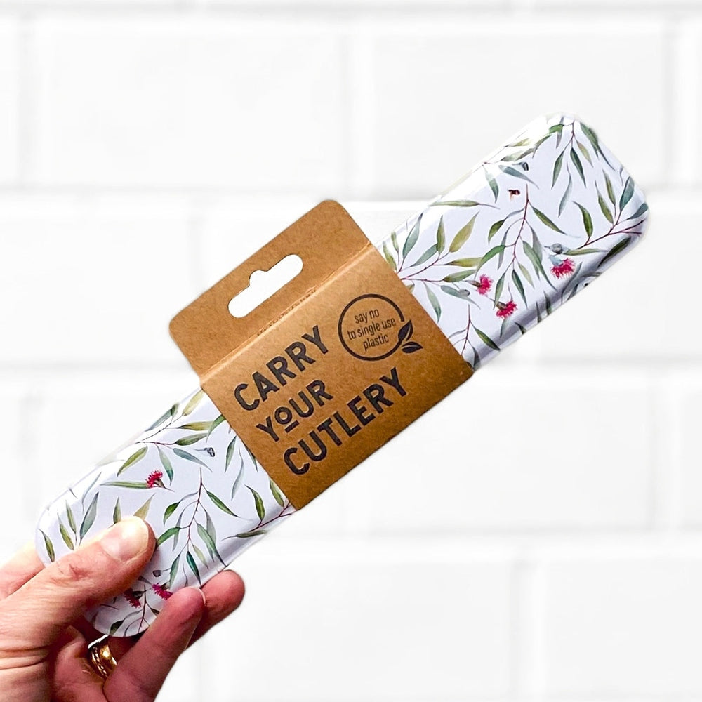 Metal Carry Your Cutlery Set by Retro Kitchen