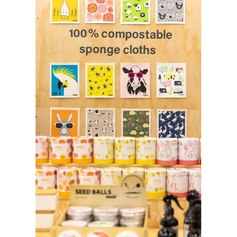 Compostable Sponge Cloths, by RetroKitchen