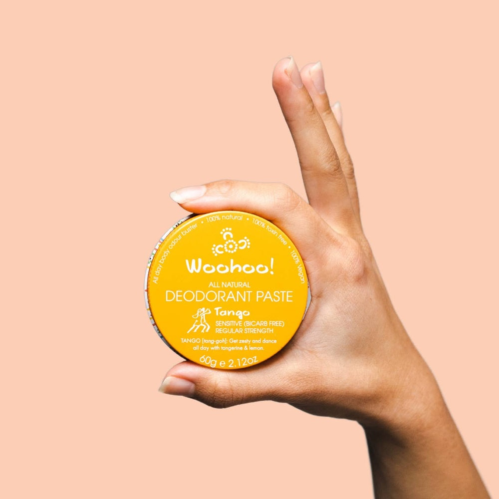 WooHoo All Natural Unisex Deodorant Paste