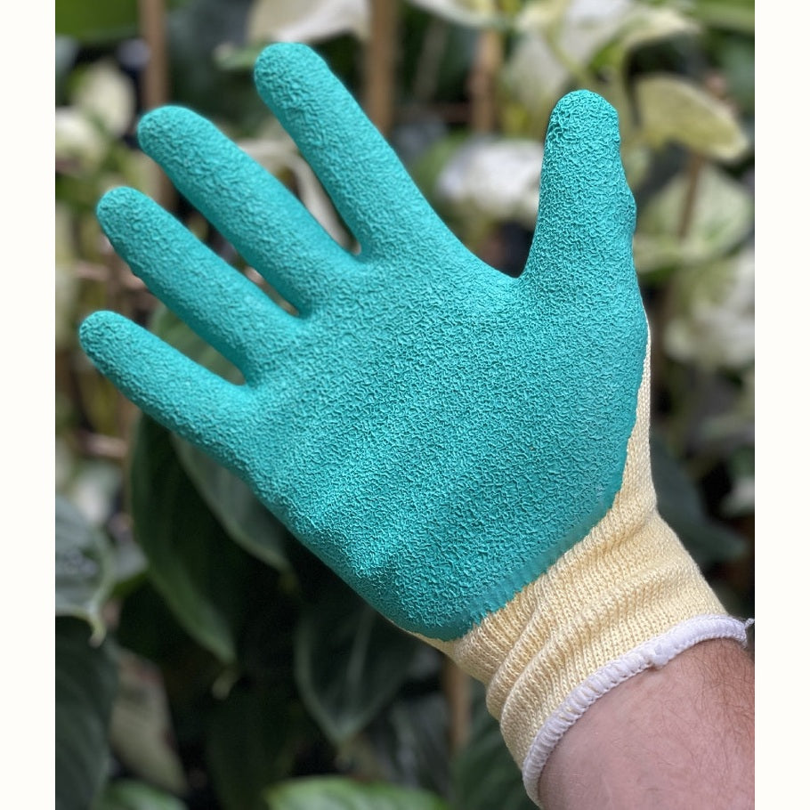 Cotton and Latex Heavy Duty Gardening Gloves