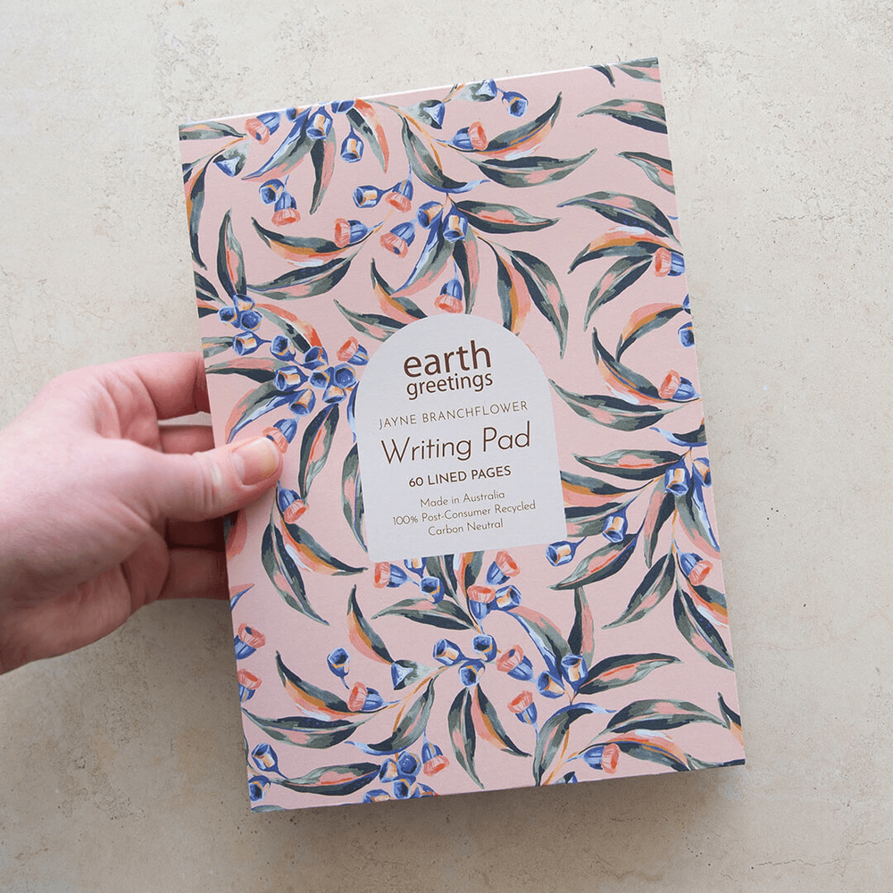 Earth Greetings A5 Blank Notebook