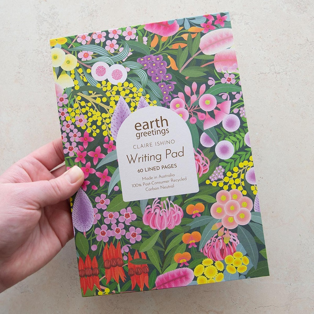 Earth Greetings A5 Blank Notebook