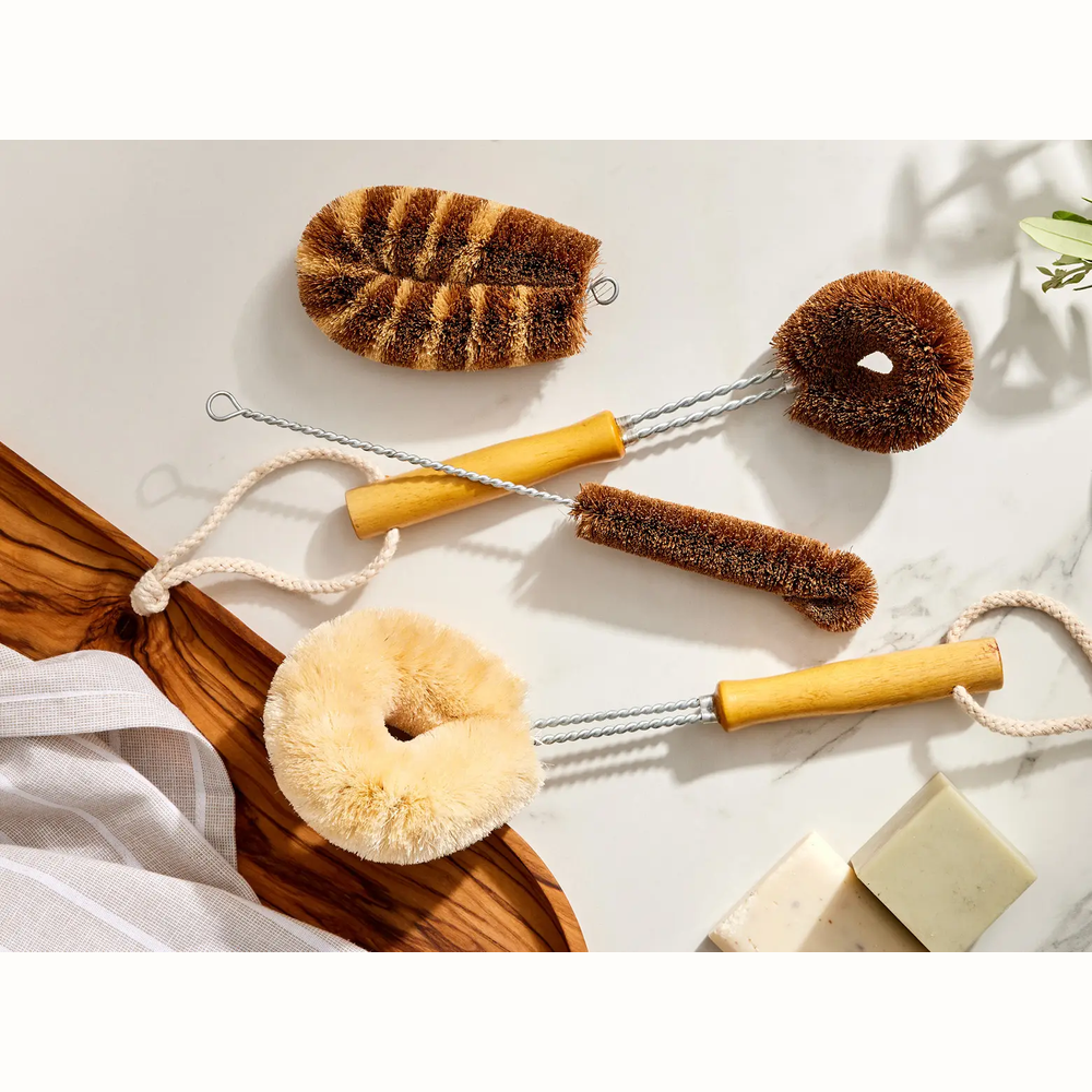 Eco Max Dish Brush - Coconut Fibre on Galvanised Wire