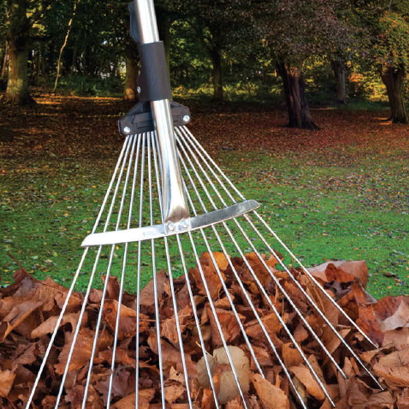 Steel Garden Rake - Adjustable - Large Item