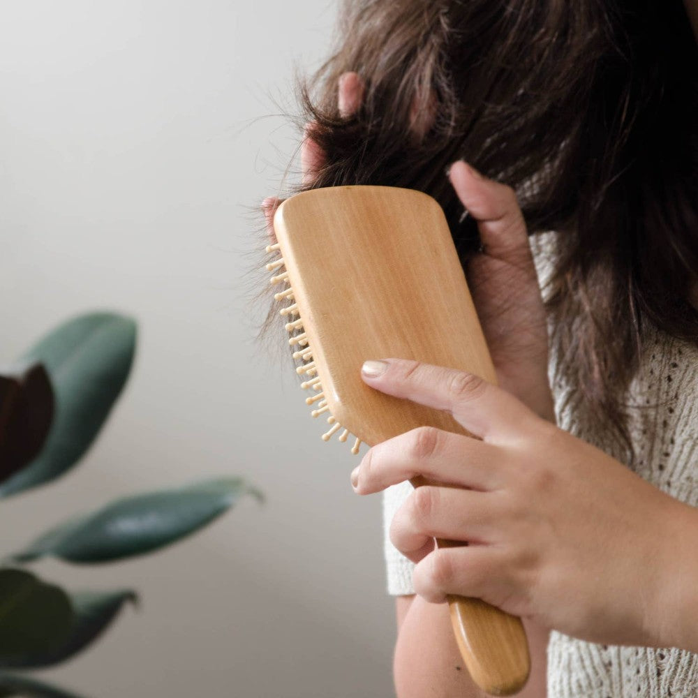 Bamboo Paddle Hair Brush
