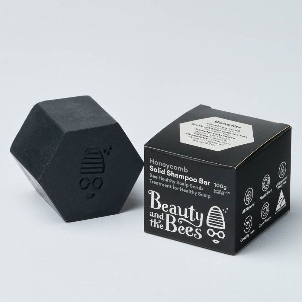 Beauty & the Bees - Bee Healthy Scalp Scrub Shampoo Bar for Healthy Scalp, Urban Revolution.