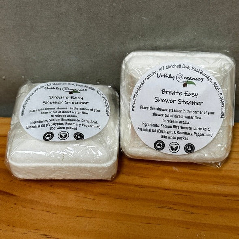 Urthly Organics Breathe Easy Shower Steamer, Urban Revolution.