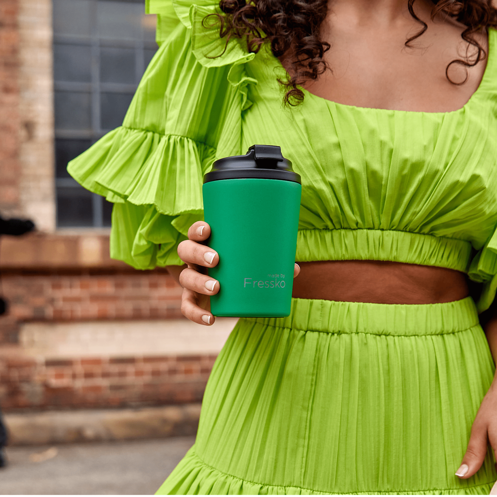 The 'Camino' 12oz Insulated Coffee Cup, by Fressko