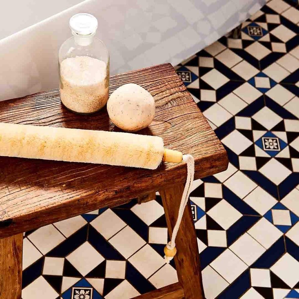 Eco Max Wet & Dry Back Brush - Coir Handle with Cotton Cord