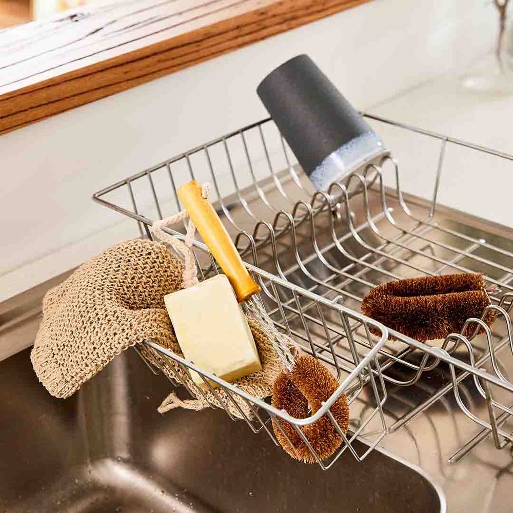 Eco Max Dish Brush - Coconut Fibre on Galvanised Wire