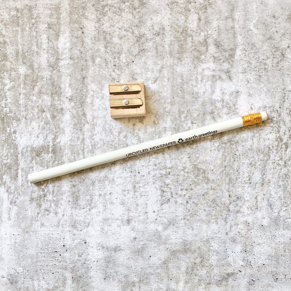 Earth Greetings Wooden Sharpener