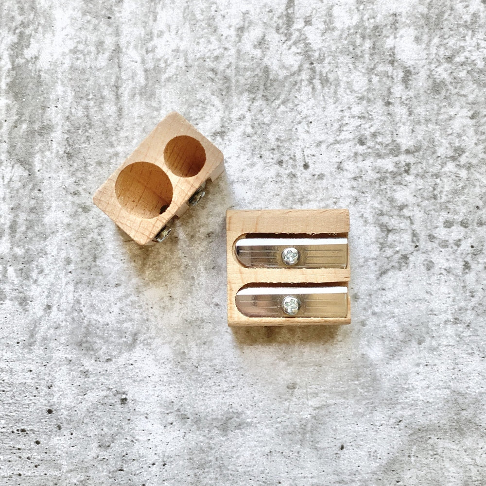 Earth Greetings Wooden Sharpener