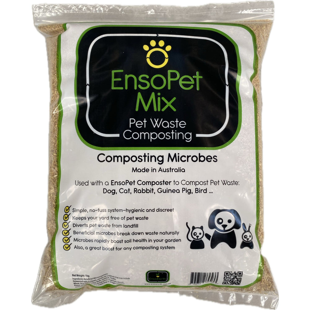 EnsoPet Pet Waste Composting - Mix (1kg)
