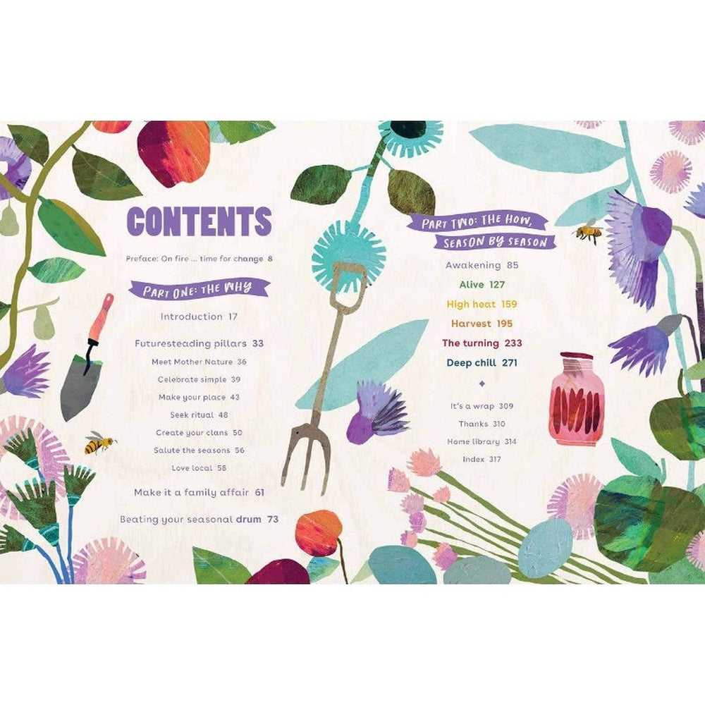 Future Steading by Jade Miles - Contents Page