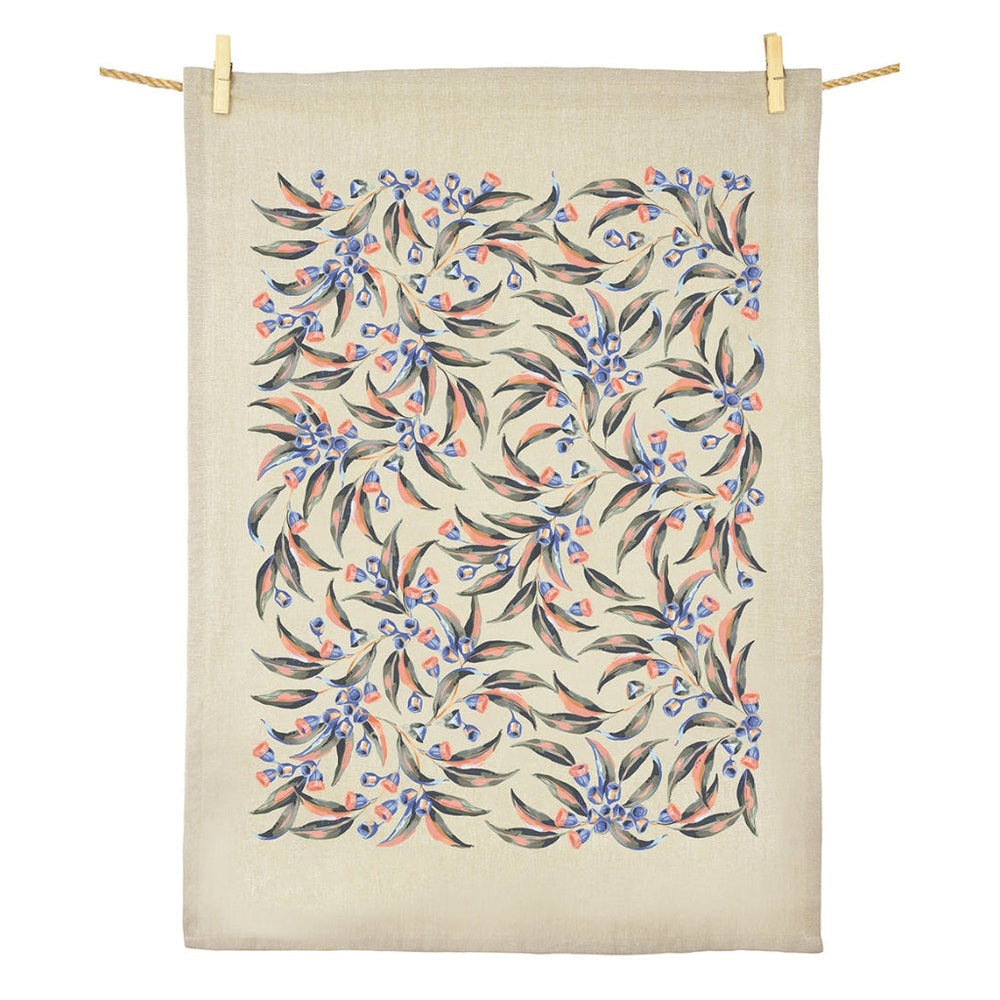 Earth Greetings 100% Organic Cotton Tea Towels - Gumnut Dance