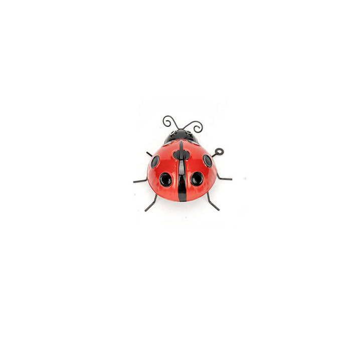 Enamel coated metal Lady Bug Hanger