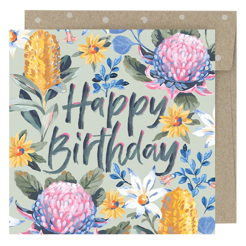 Earth Greetings Mini Cards - Made in Australia with Vegetable Inks