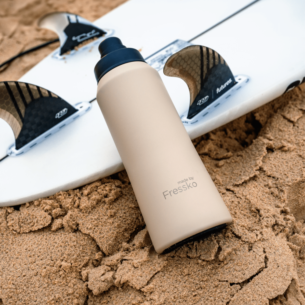 Fressko "Core" 1L Insulated Stainless Steel Drink Bottle with Sports Lid