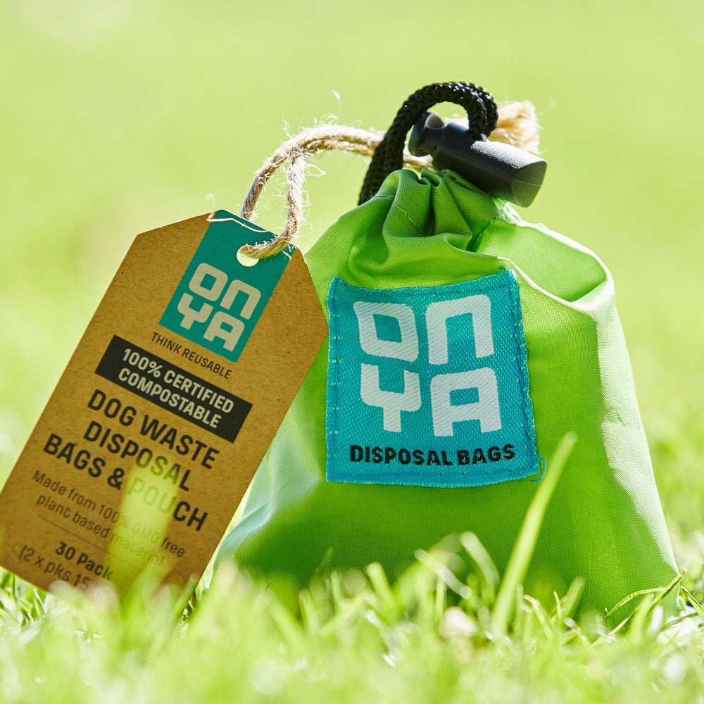 Onya Dog Waste Disposal Bags and Carry Pouch - Disposal Bag