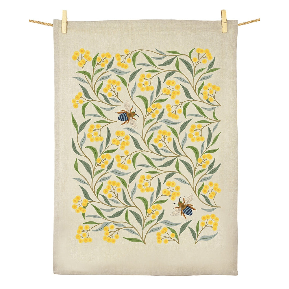 Organic Cotton Tea Towels - Earth Greetings