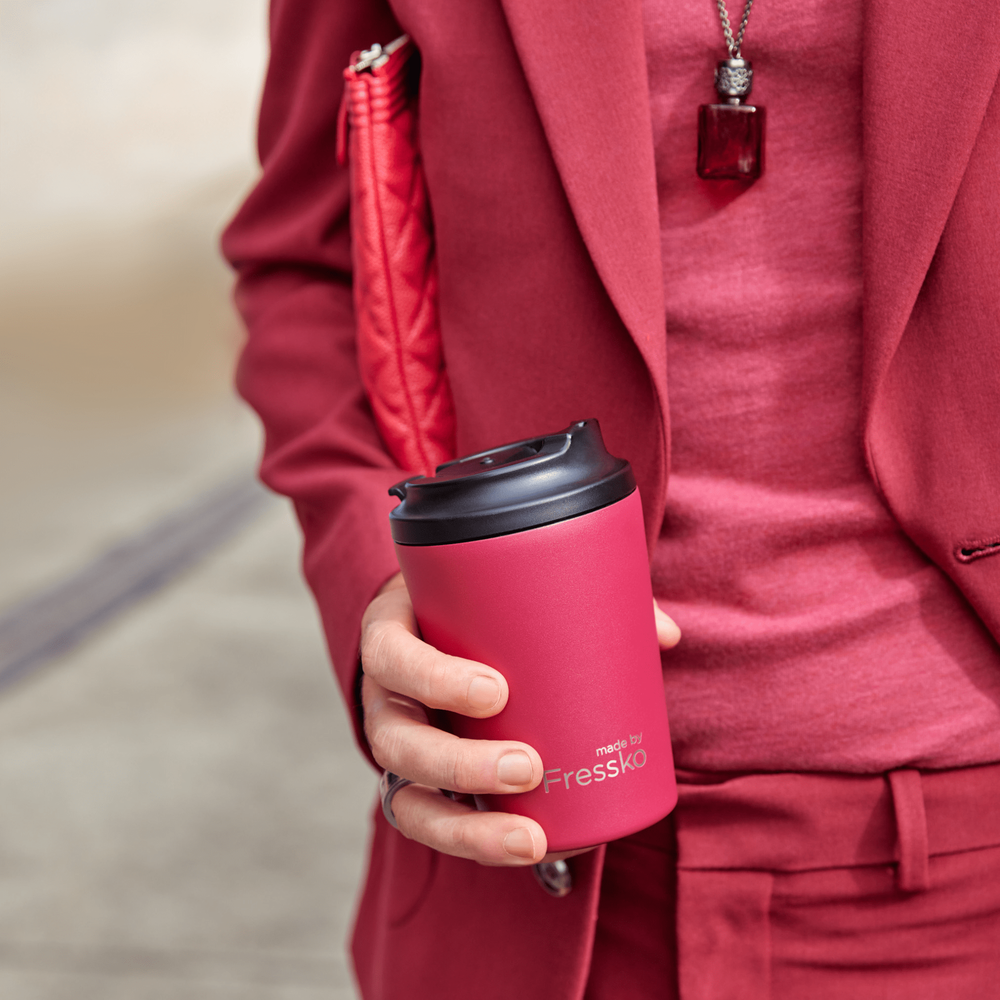 The 'Camino' 12oz Insulated Coffee Cup, by Fressko