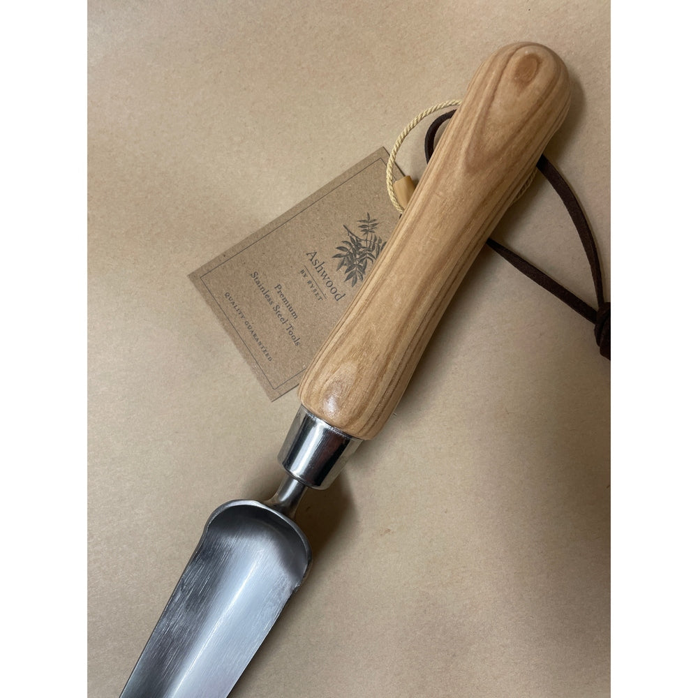 Ashwood Timber Handle Widger with Leather Hanging Cord.