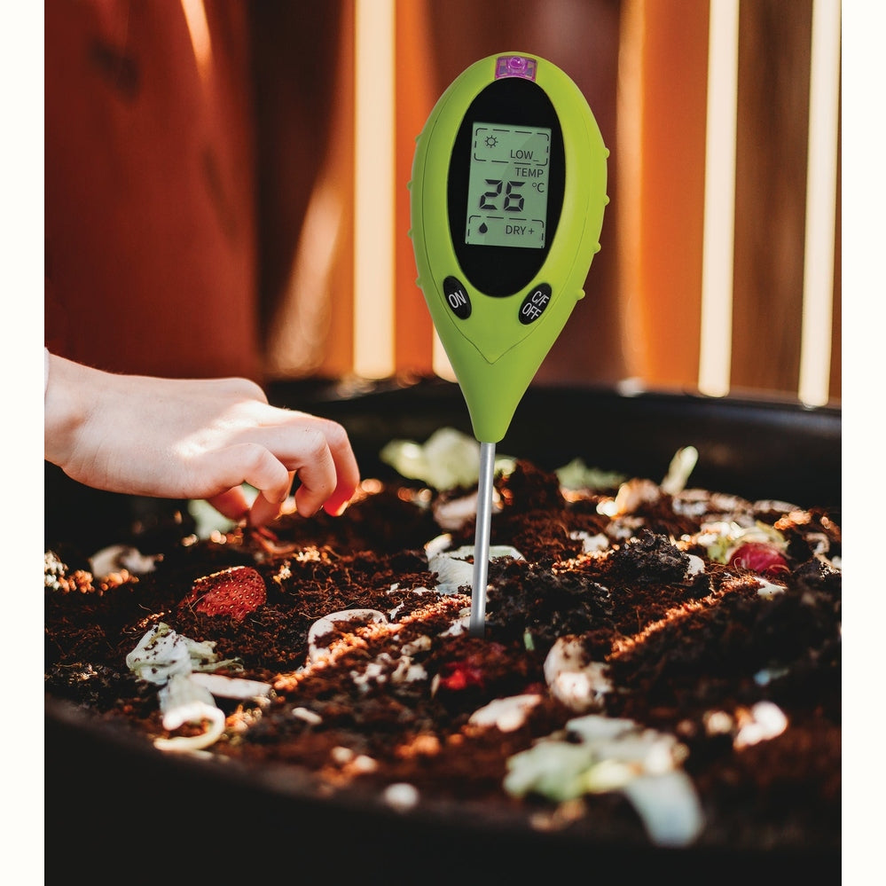 4-in-1 pH Tester, for Worm Farms and Compost Bins