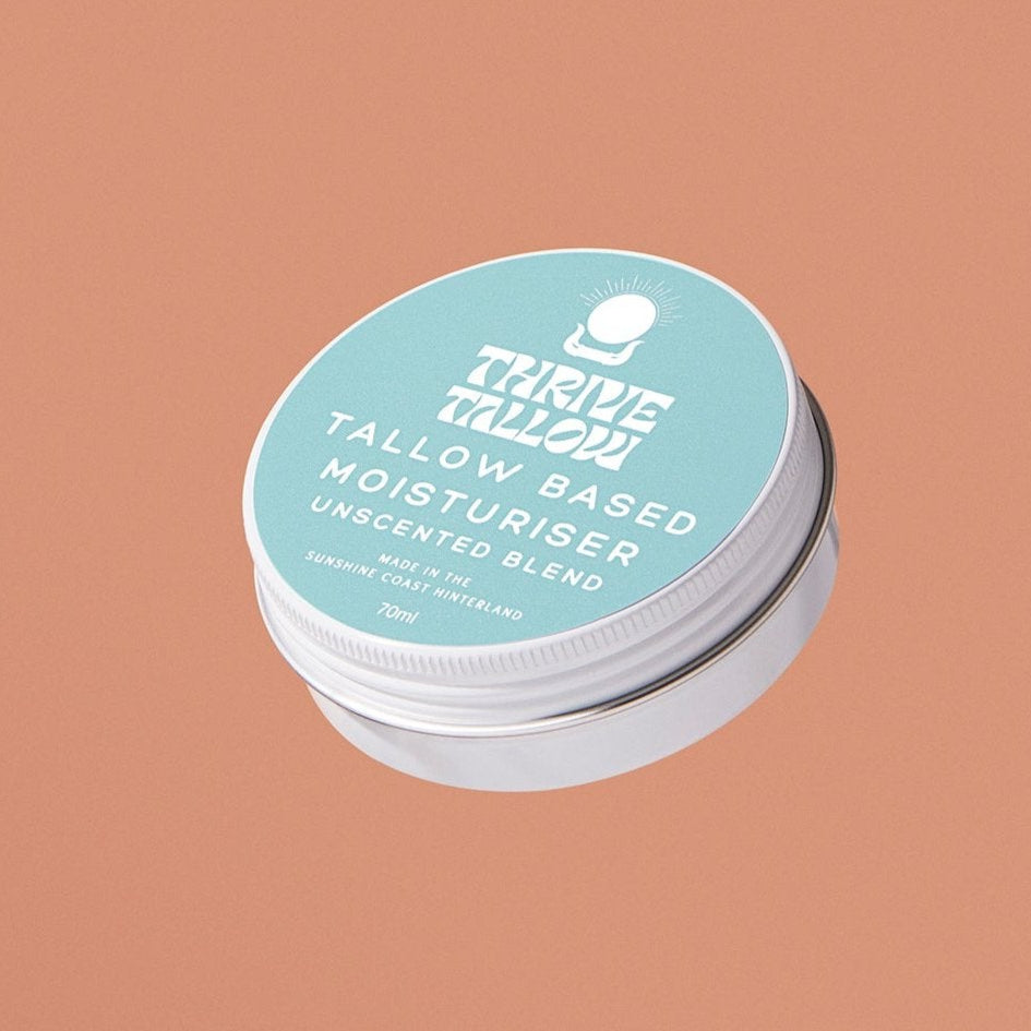 Tallow Based Moisturiser (Unscented) from Thrive Tallow