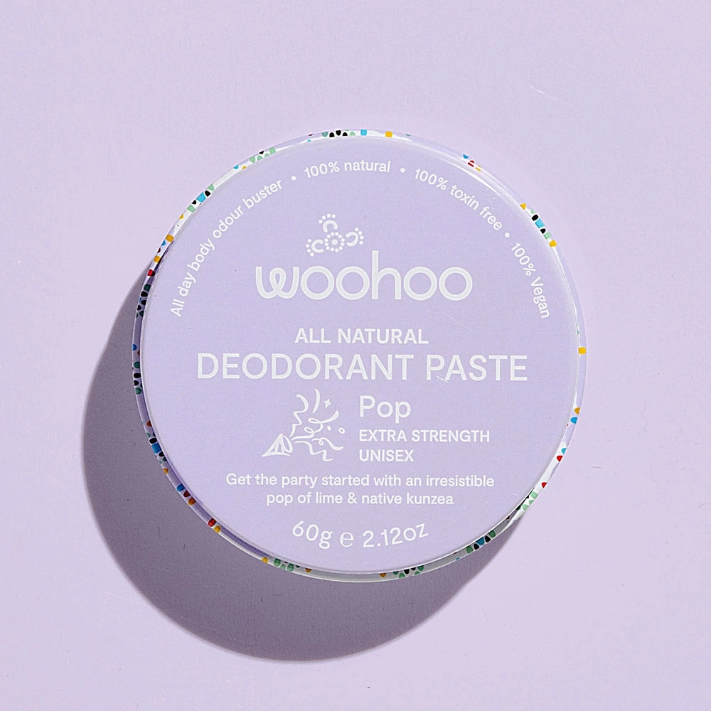 WooHoo All Natural Unisex Deodorant Paste