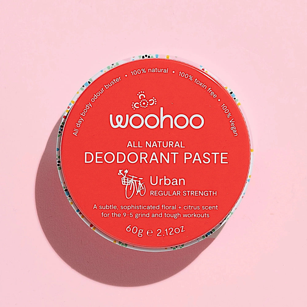 WooHoo All Natural Unisex Deodorant Paste