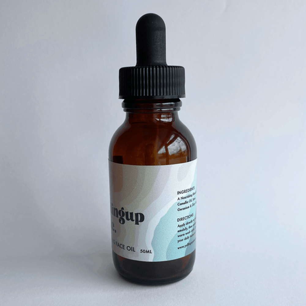 Yallingup Zinc Cleansing Face Oil - 50ml Glass Bottle with Dropper, Urban Revolution.