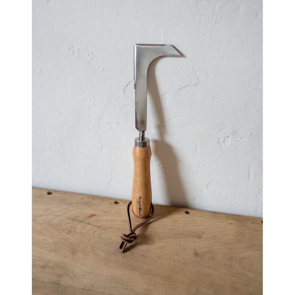 Long Handled Block Paving Knife by Burgon & Ball - Large Item