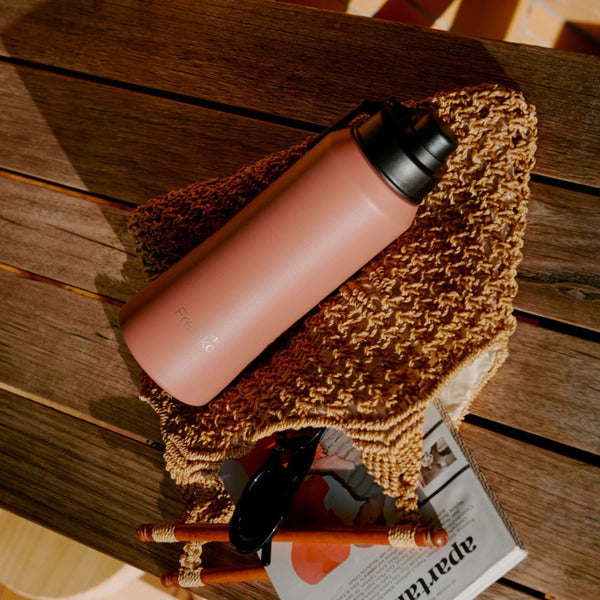 Fressko "Core" 1L Insulated Stainless Steel Drink Bottle with Sports Lid