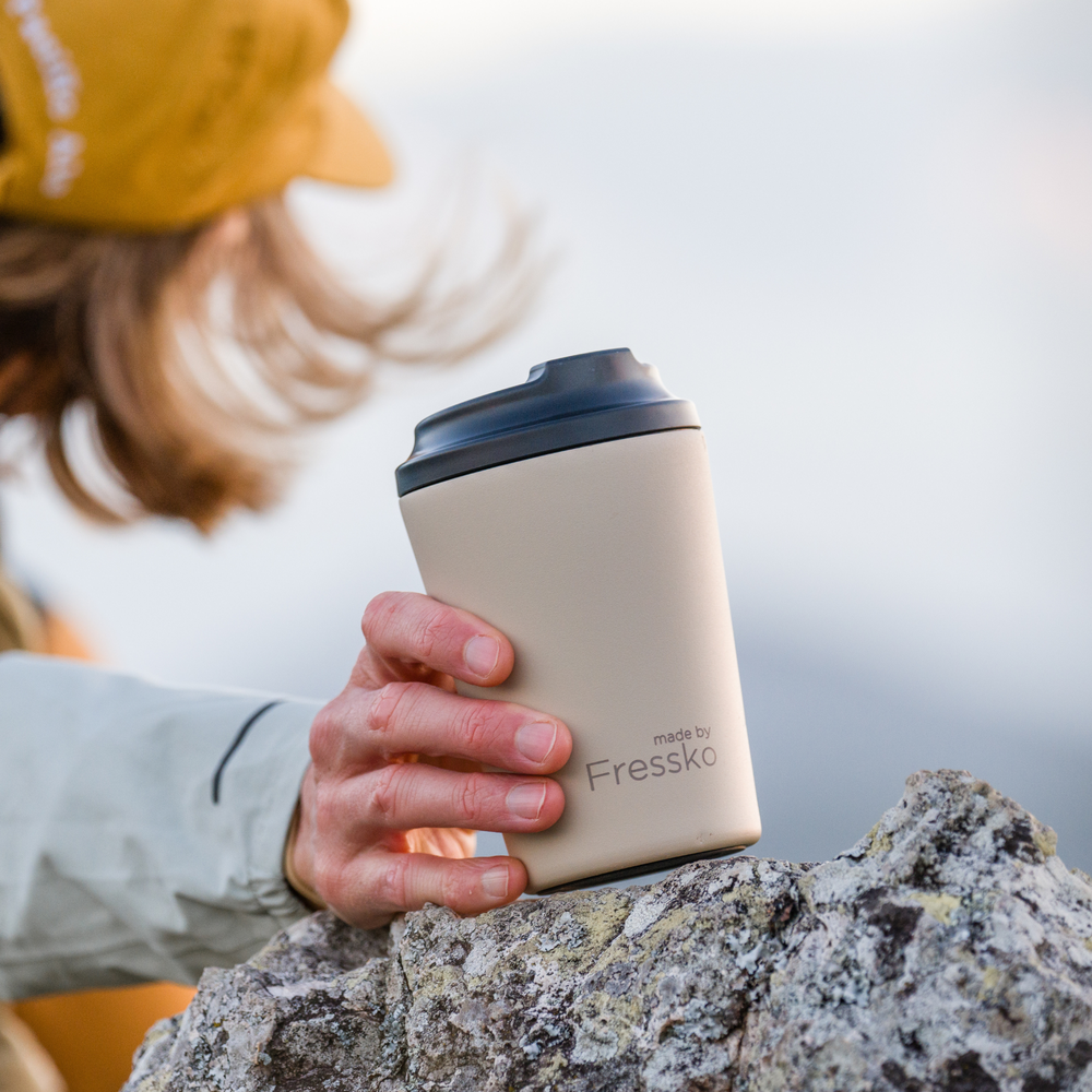 The 'Camino' 12oz Insulated Coffee Cup, by Fressko