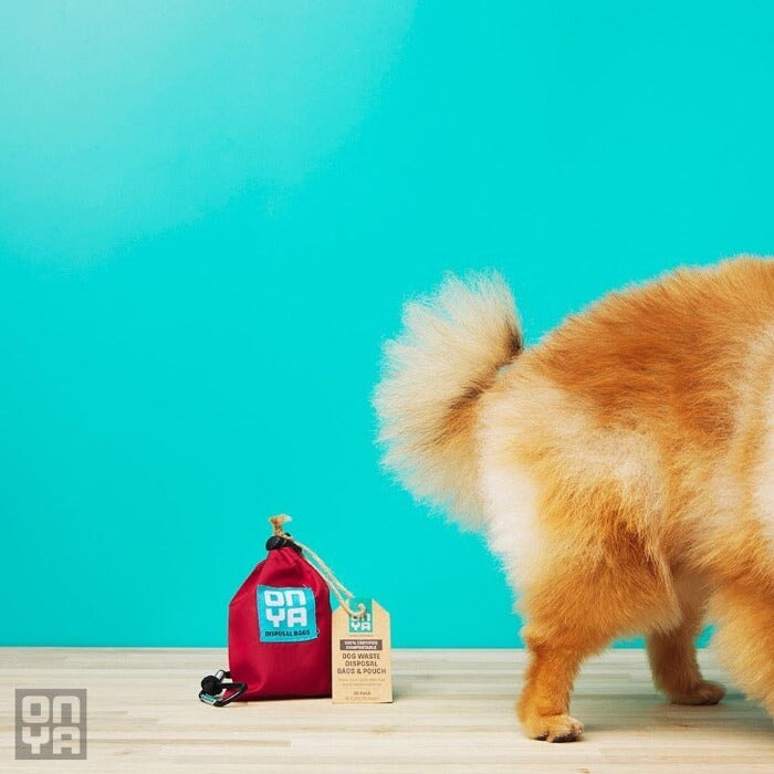 Onya Dog Waste Disposal Bags and Carry Pouch - Disposal Bag