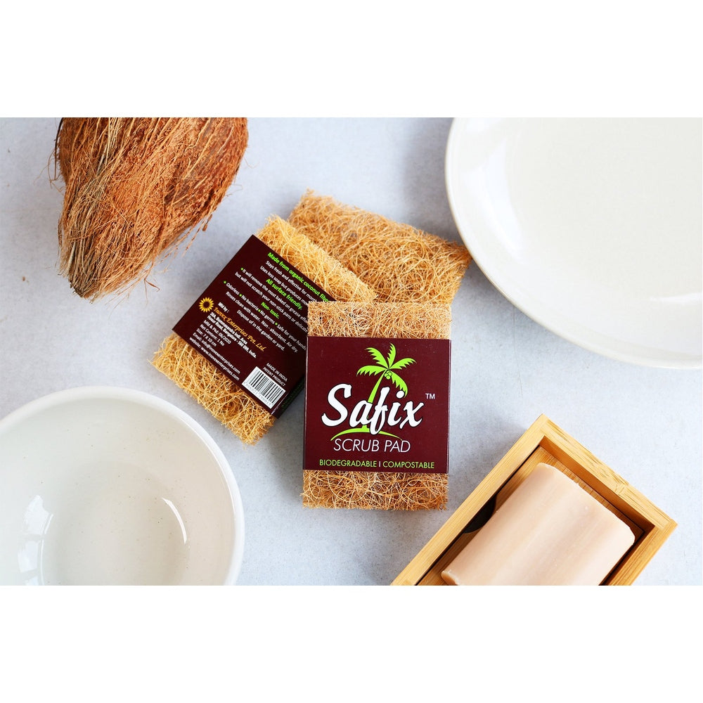 Safix Coconut Fibre Scrub Pad