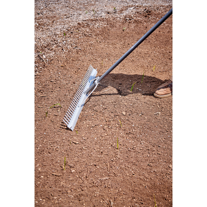 Corona Aluminium Landscape Rake - 36 Inch/36 Tines - Extra Large Item