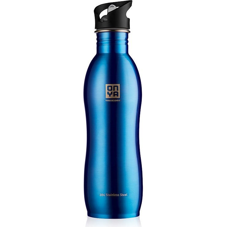H2Onya - Drink Bottle 1000ml Stainless Steel Blue