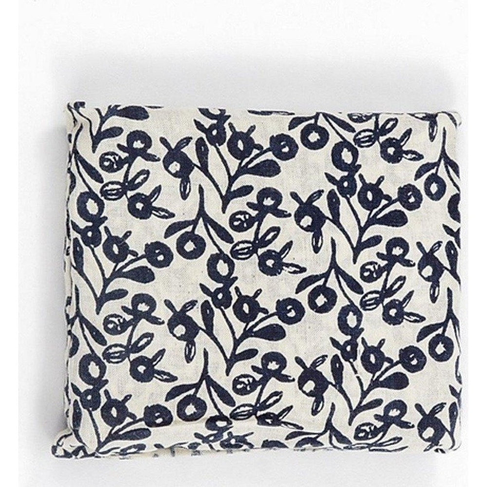 100% Cotton Flora Bag - Lilly Pilly Indigo