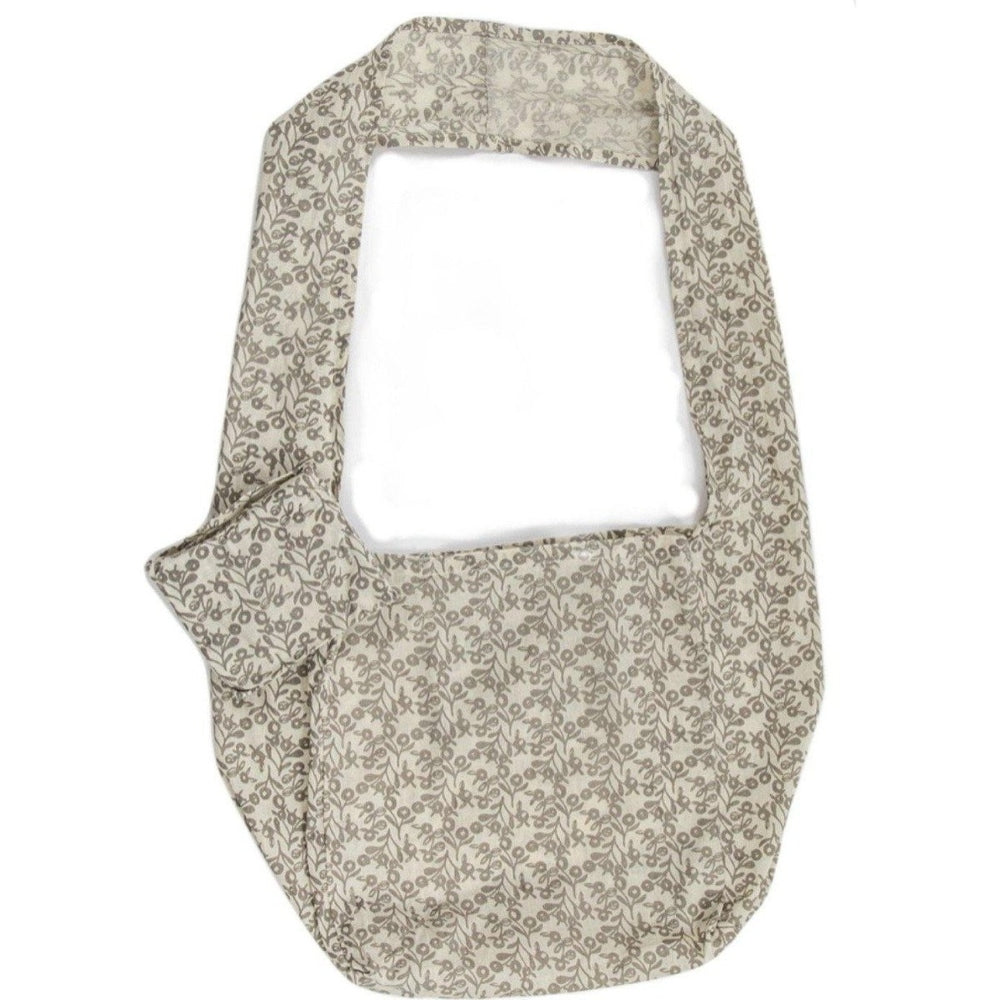 100% Cotton Flora Bag - Lilly Pilly Taupe