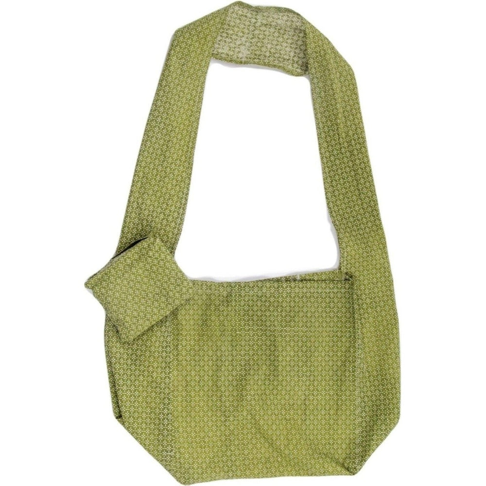 100% Cotton Flora Bag - Myrtle Olive