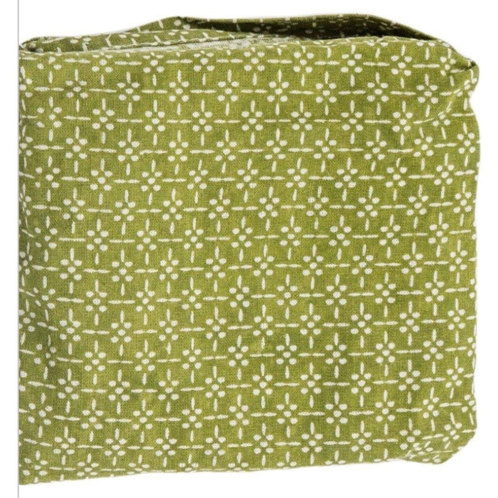 100% Cotton Flora Bag - Myrtle Olive