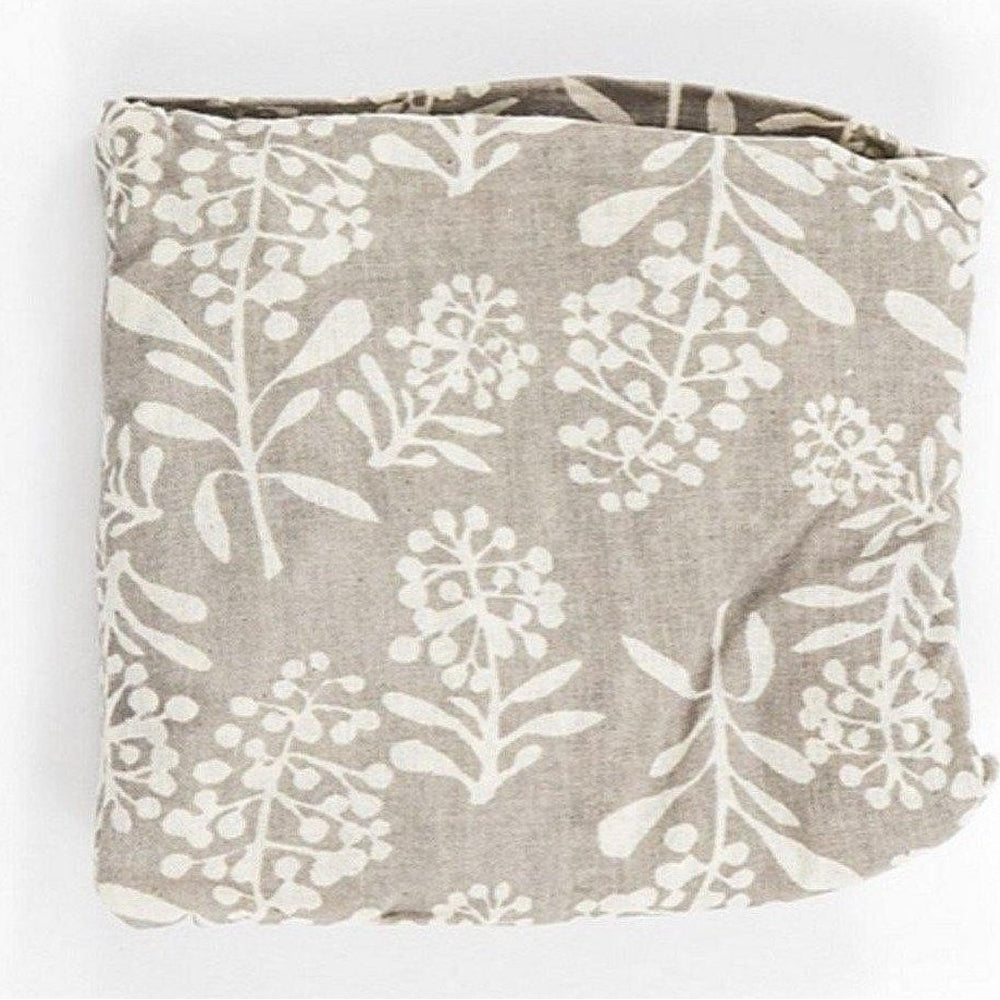 100% Cotton Flora Bag - Wattle Taupe