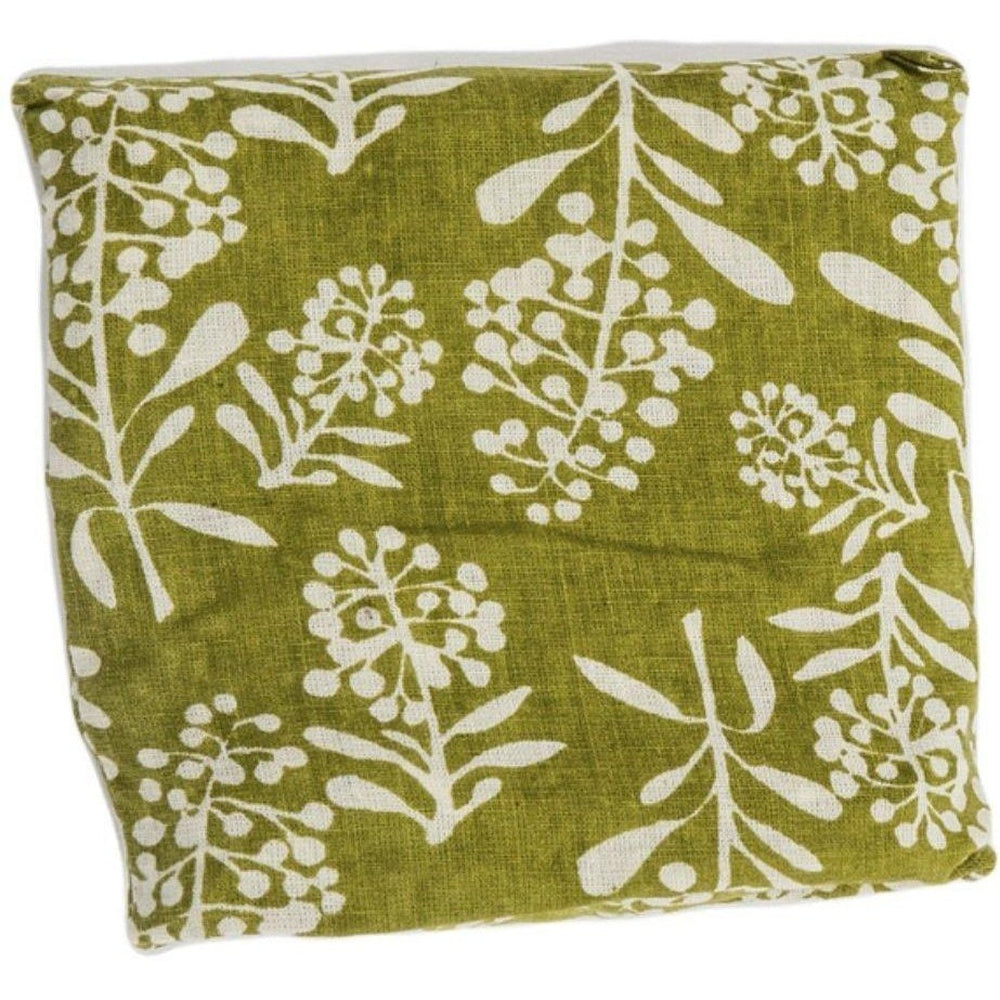 100% Cotton Flora Bag - Lilly Pilly Olive