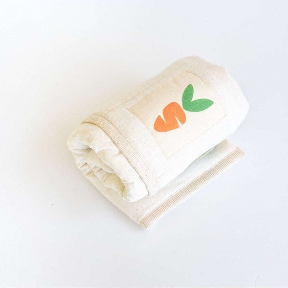 Veggie Saver Cotton Produce Storage Bag rolled