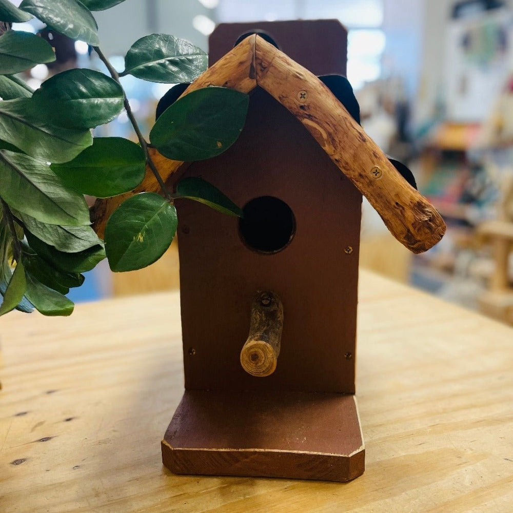 Rustic Handmade Bird House, Brendon's Country Collection.